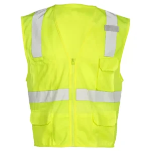 Neon Hi-Vis Cepli Yelek